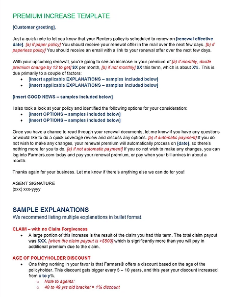 Proactive Home Email - Renters
